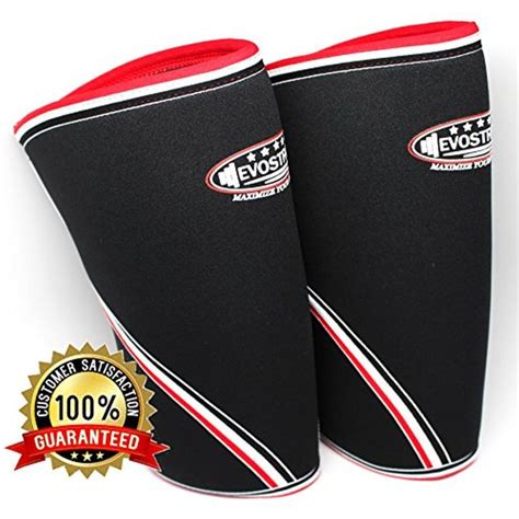 EVOSTROM FITNESS Knee Sleeves Neoprene Compression For Support