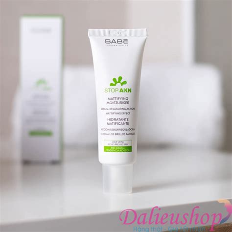 Kem Dưỡng Ẩm Babe Stop AKN Mattifying Moisturiser Tuýp ml Chính