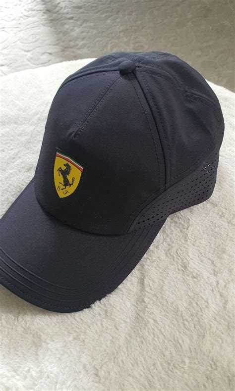 Official Ferrari merch cap, Men's Fashion, Watches & Accessories, Caps ...