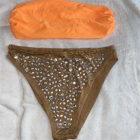 Sequin Bikini Set It Hasnt Been Worn But I Did Depop