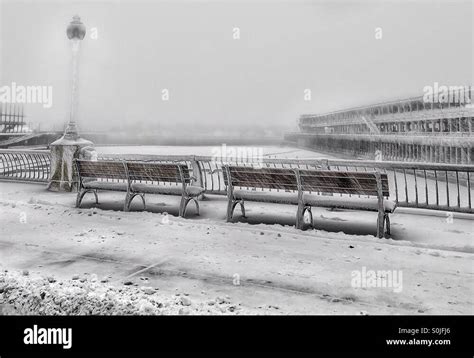 cold winter in Old port Montreal Stock Photo - Alamy