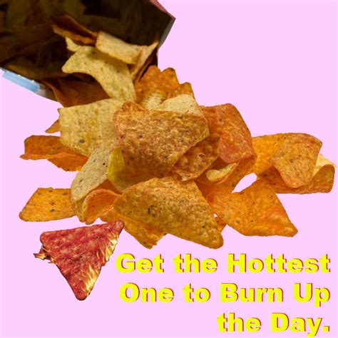 Doritos Flamin Hot Chips By Kaiqi Wang Sva Design