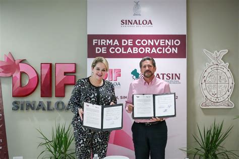 Firman Convenio Sistema Dis Sinaloa E Icatsin En Beneficio De Las