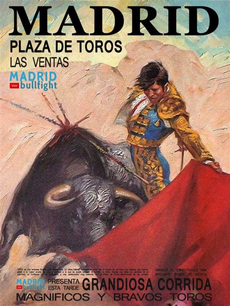 Corrida Madrid Abril Toros Madrid Bullfight