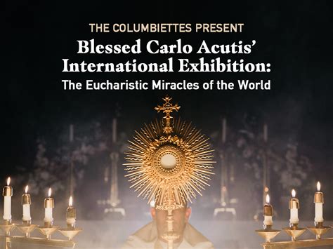 Carlo Acutis Eucharistic Miracles