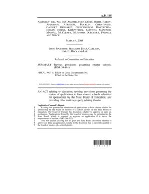 Fillable Online Leg State Nv 168 ASSEMBLY BILL NO Leg State Nv Fax