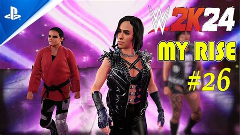 Malice WWE 2K24 A J Lee Story WWE 2K24 MY RISE PART 26 YouTube