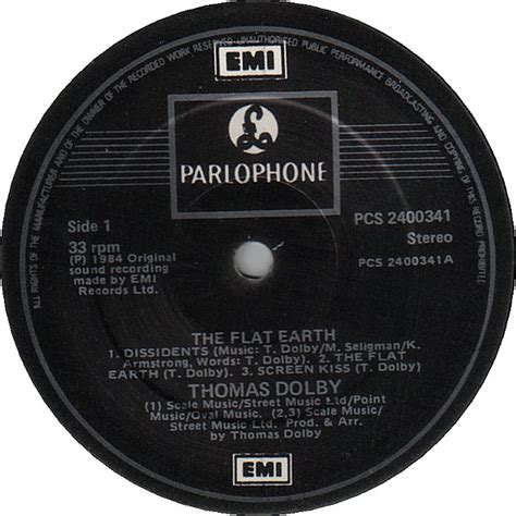 Thomas Dolby The Flat Earth 1984 Vinyl Discogs