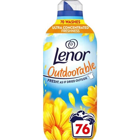 Lenor Outdoorable Fabric Conditioner Summer Breeze 33 Washes 462ml