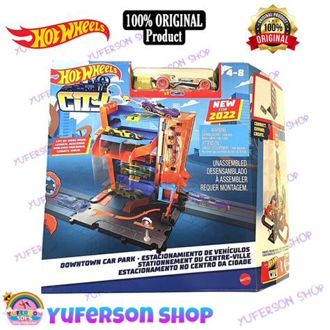 Jual Hot Wheels HotWheels City Downtown Car Park New For 2022 Shopee Indonesia