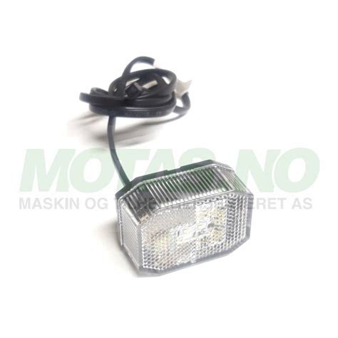 Aspöck Flexipoint I Hvit LED 9 33V 1m DC Motas