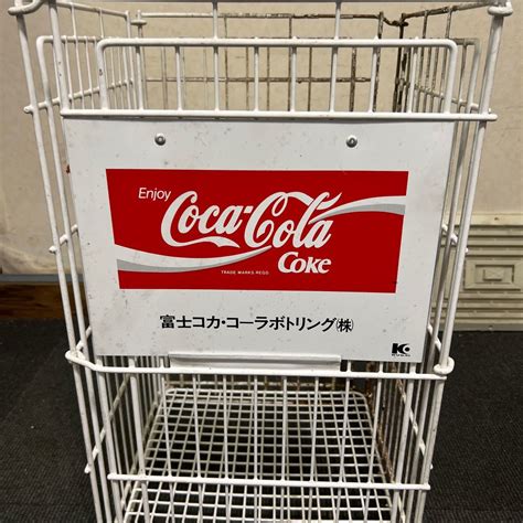 残り2個 コカコーラ コカ コーラ Coca Cola 空き缶入れ 折り畳み ゴミ箱 富士コカ コーラボトリング 昭和レトロ 格安 スタートs