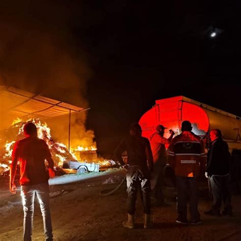 Gran Movilizaci N Policiaca Por Incendio En Bodega De Pastizal El Clar N