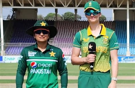 Pakw Vs Saw South Africa Win Toss Elect To Bat Against Pakistan