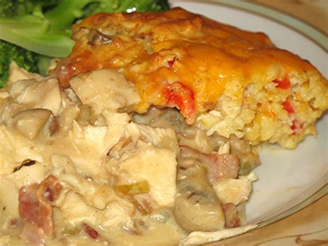 Crusty Chicken Casserole With Cheese Batter Recipe - Food.com