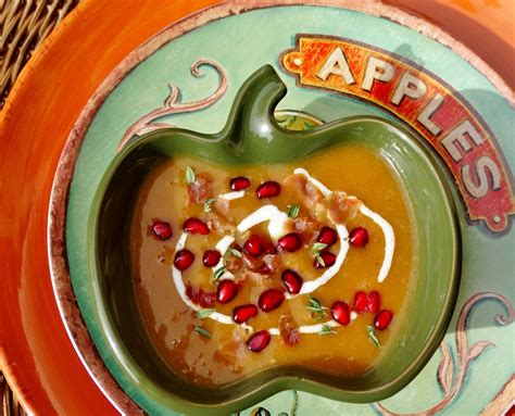 ...a quiet life...: apple cinnamon pumpkin soup