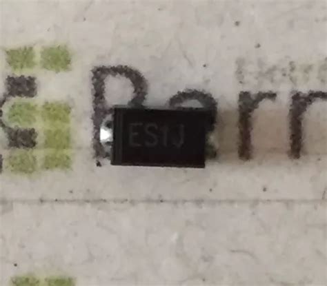 Smd Es1j - 1a 600 V- Diodo - Lote Com 10 Unidades | MercadoLivre