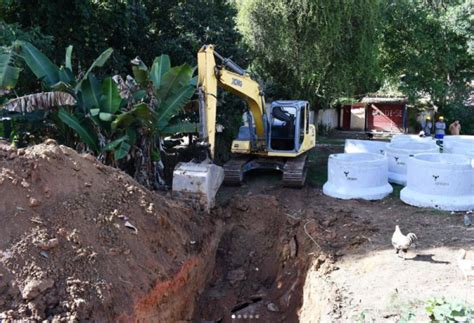 Obra de Construção de Redes de Drenagem Pluvial na Rua Fonseca no