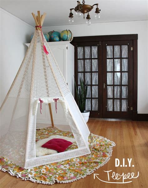 Make Your Own Play Teepee A Beautiful Mess