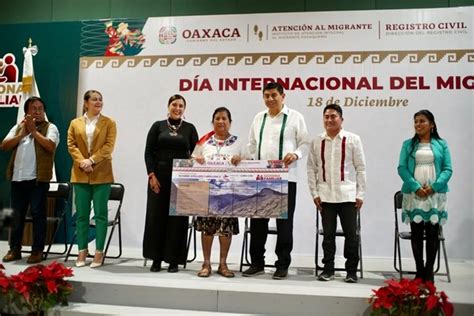 Refrenda Gobierno De Oaxaca Compromiso Con Personas Migrantes Para