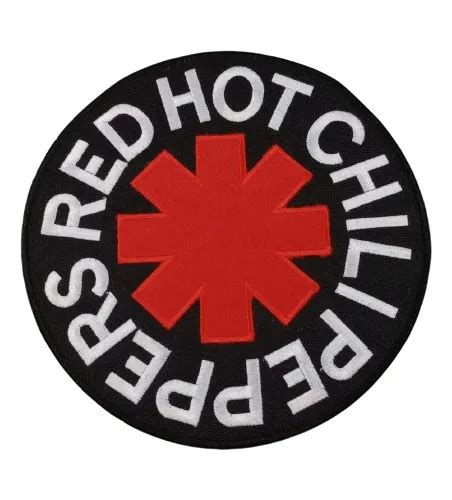 Parche Bordado Logo Red Hot Chili Peppers Espalda Cms Mercadolibre