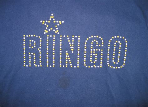 Ringo Starr 1973 Promo Tour Shirt Vintage Original Gem