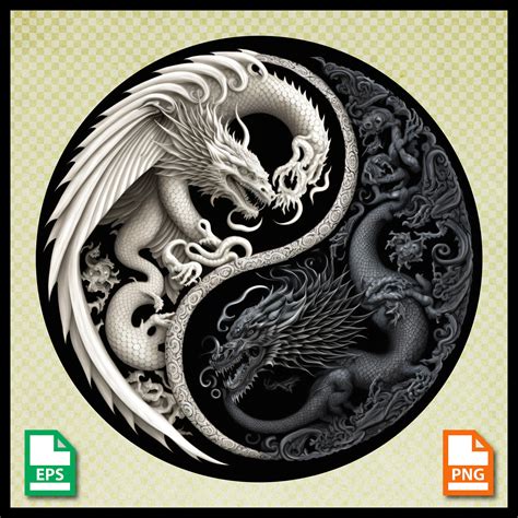 Yin Yang Dragons Pictures