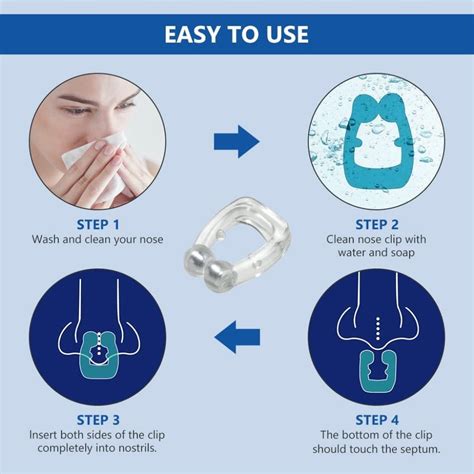 Magnetic Anti Snore Clip Pack of 1, Device For Men and Women Soft ...