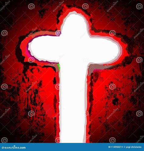 Cross of Jesus Christ Savior Stock Vector - Illustration of christmas, bright: 114950211