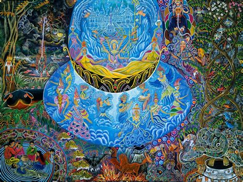 The Natural and Visionary Wonderland of Ayahuasca Art | Kahpi