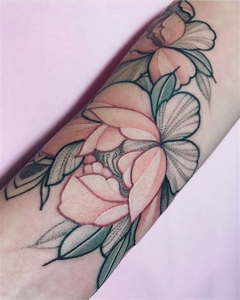 Pin By Samee Tatu On Tattoos Tattoos Pink Flower Tattoos Beauty Tattoos