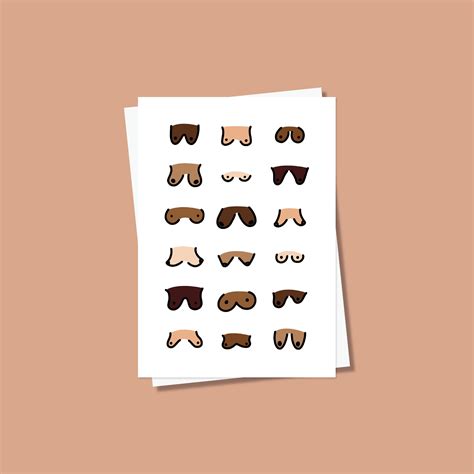 Boobs Bums And Willys Naked Postcard Set Of 5 Available Etsy