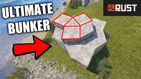 The Ultimate Bunker Base Design In Rust Solo Duo Trio 2022 Youtube