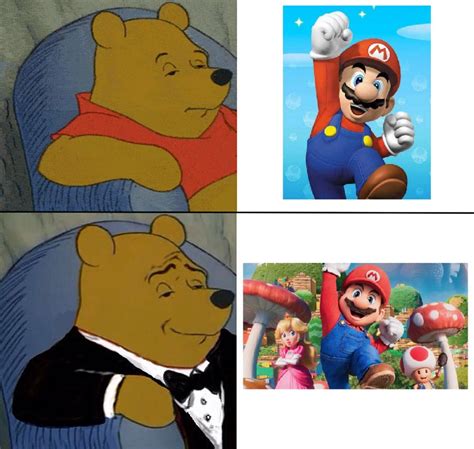 Winnie pooh reacts to Mario movie 2023 by Filip96 on DeviantArt