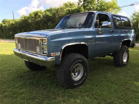 No Reserve 1984 Chevrolet Blazer K5 K10 Restored Diesel Sale Or