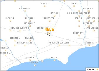 Reus (Spain) map - nona.net