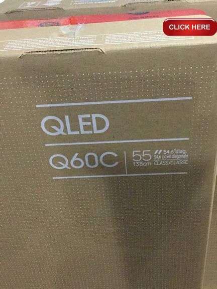 Samsung QLED Q60C Tv 55 Rideau Auctions