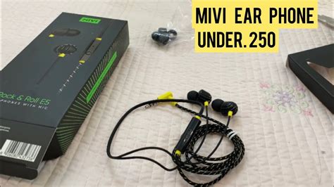 Flipkart Mivi Wired Earphone Under 250 Youtubevideo YouTube