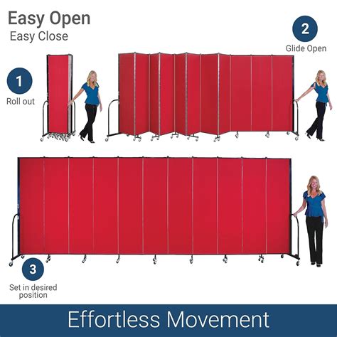 Screenflex Cfsl Ds Divisor De Ambientes Port Til Comercial