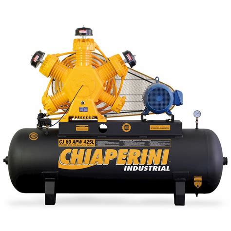 Compressor de Ar Chiaperini Alta Pressão 60 PCM 425 Litros 15HP