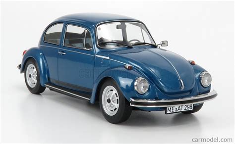 NOREV 188525 Scale 1 18 VOLKSWAGEN BEETLE 1303 CITY 1973 BLUE MET