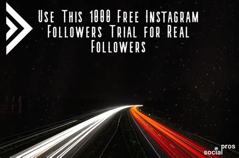 Use This Free Instagram Followers Trial For Real Followers