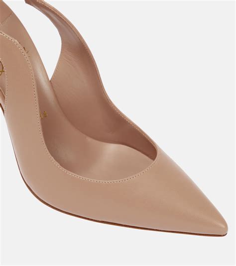 Nudes Hot Chick Leather Pumps In Neutrals Christian Louboutin Mytheresa