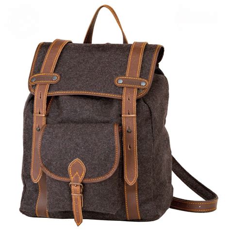 AKAH Wanderrucksack Büffel Leder mit Loden 15 L kaufen