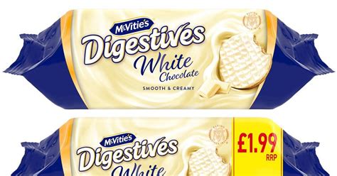 White Chocolate Mcvitie’s Digestive Biscuits Launched By Pladis News British Baker