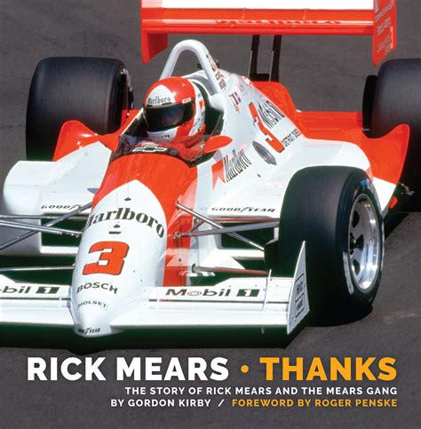 Rick Mears—Thanks – Racemaker Press