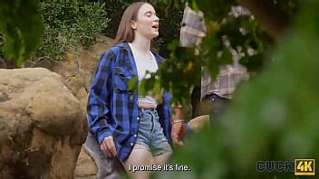 CUCK4K Cucking In The Woods Hot Sex With Hazel Moore Jovan Jordan XNXX