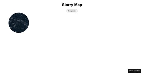 Staryy Map D3 Celestial In React Forked Codesandbox