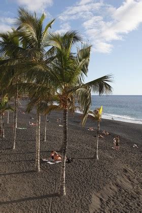 Playa De Puerto Naos La Palma Editorial Stock Photo Stock Image