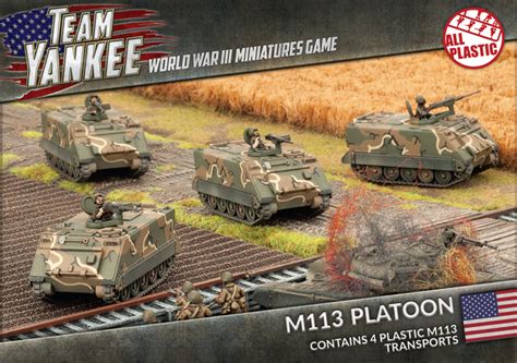 Flames Of War Team Yankee M113 Platoon At Mighty Ape NZ